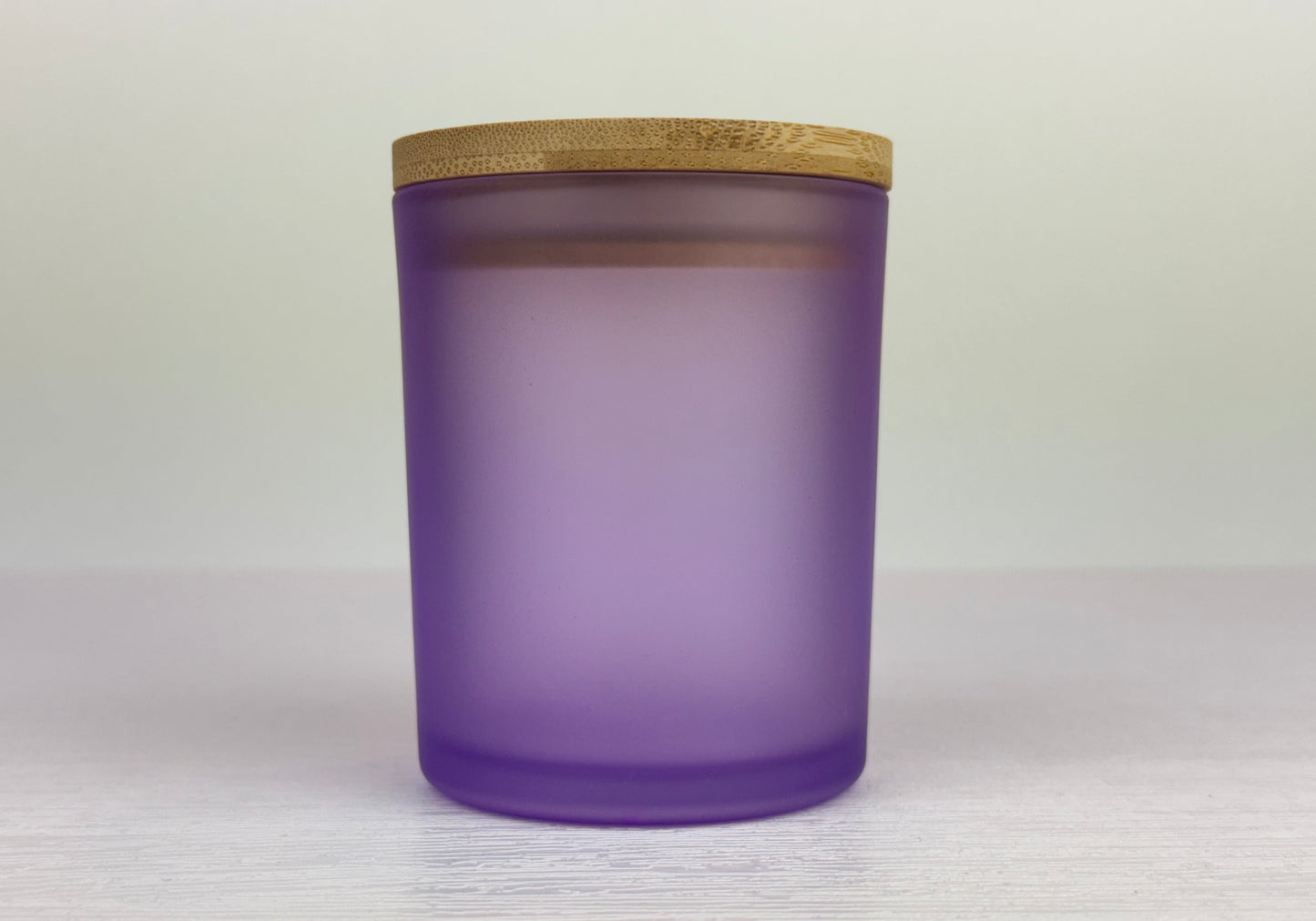 Kerzenglas violett- MATT