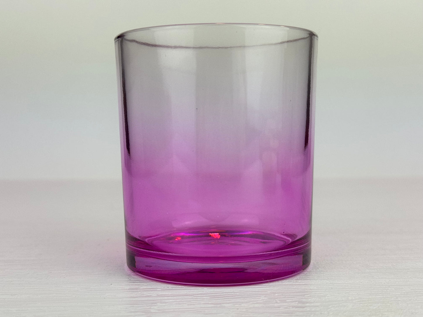 Kerzenglas pink - TRANSPARENT