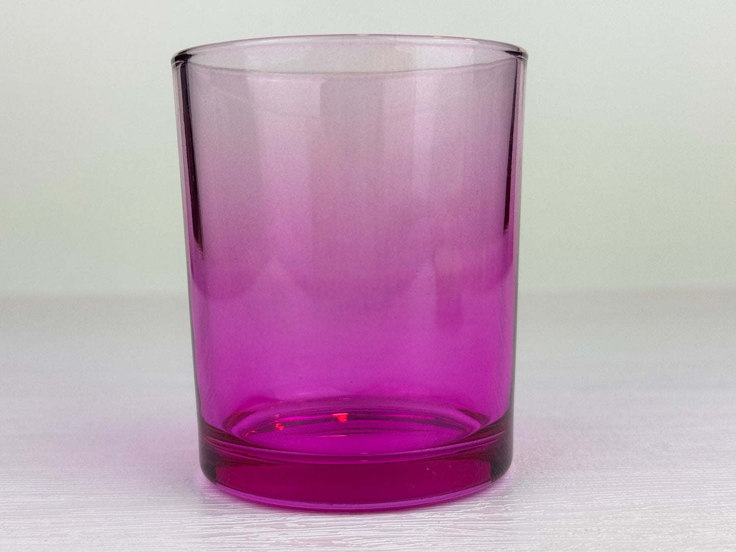 Kerzenglas pink - TRANSPARENT