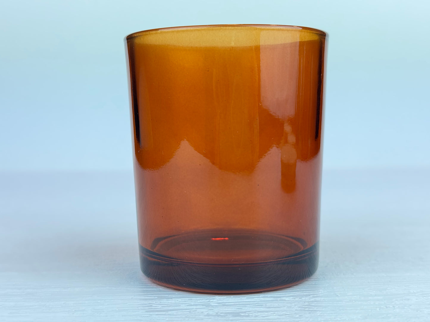 Kerzenglas braun - TRANSPARENT