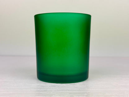Kerzenglas grün- MATT