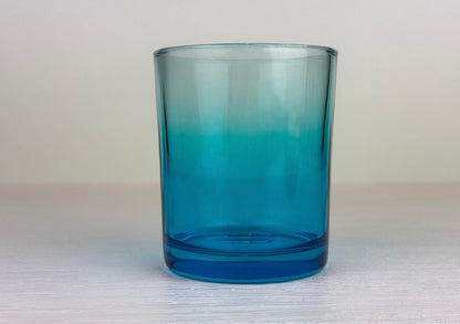 Kerzenglas türkis - TRANSPARENT