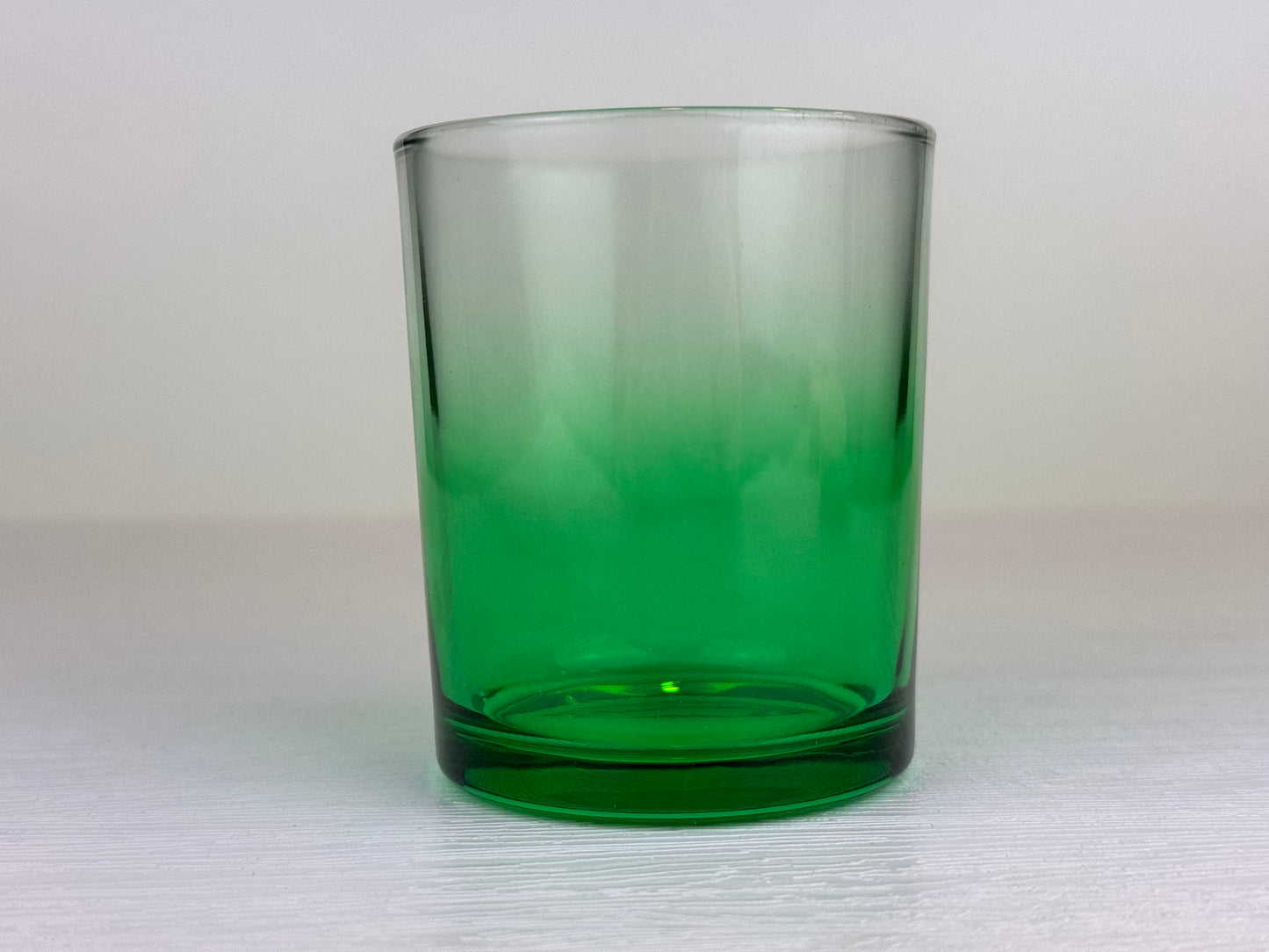 Kerzenglas grün - TRANSPARENT