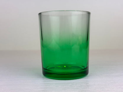 Kerzenglas grün - TRANSPARENT
